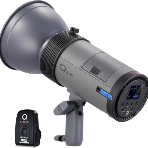 NEEWER Q300 300Ws 2.4G Outdoor Studio Flash with Q Compact Wireless Trigger, 7800mAh Li ion Battery Powered Strobe Light Photography Cordless Monolight with 1000 Full Power Flash 0.4-2.5s Recycle